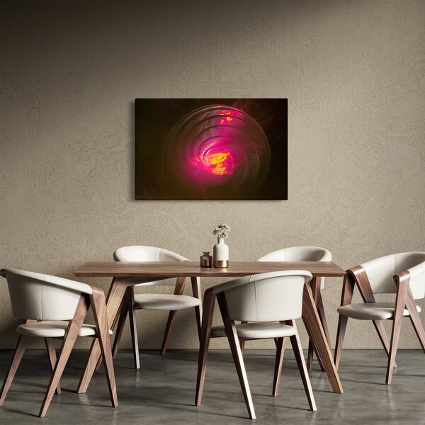 Tablou - abstacție cu spirala (90x60 cm)