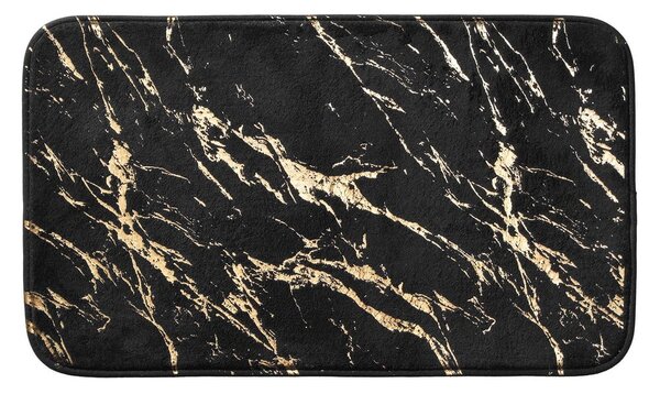 Covoraș de baie negru-auriu 45x75 cm Aquamarbre – douceur d'intérieur