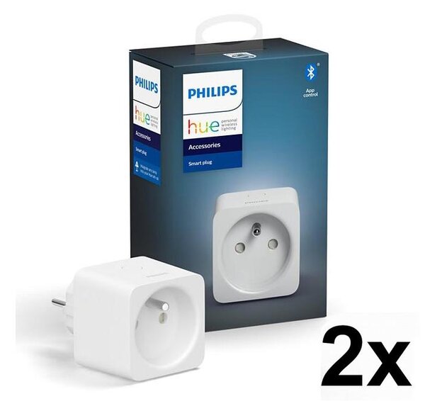 Set de 2 prize inteligente Philips Hue Smart Plug
