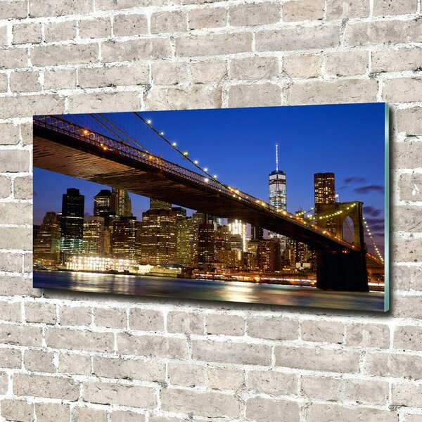 Tablou sticlă Manhattan New York City