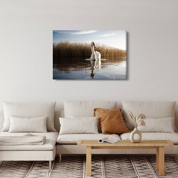 Tablou cu lebăda (90x60 cm)