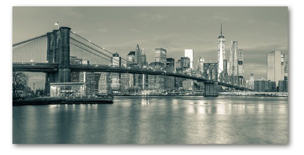 Tablou sticlă Manhattan New York City