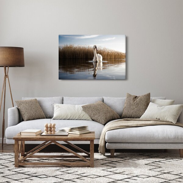 Tablou cu lebăda (90x60 cm)