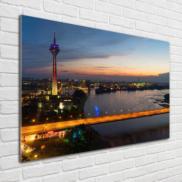 Fotografie imprimată pe sticlă Dusseldorf, Germania