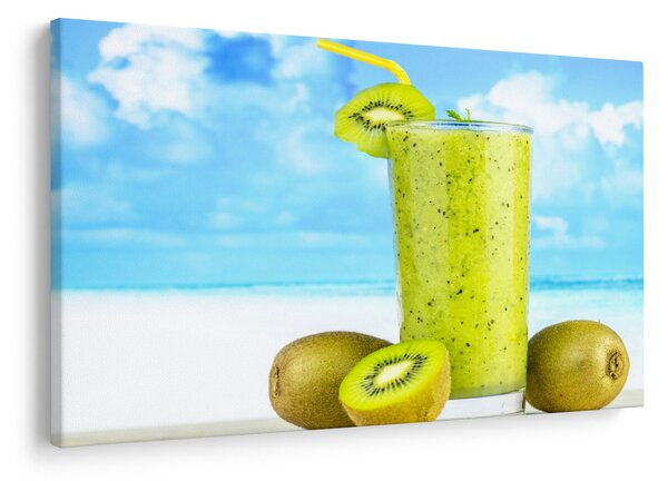Tablou - smoothie kiwi (90x60 cm)