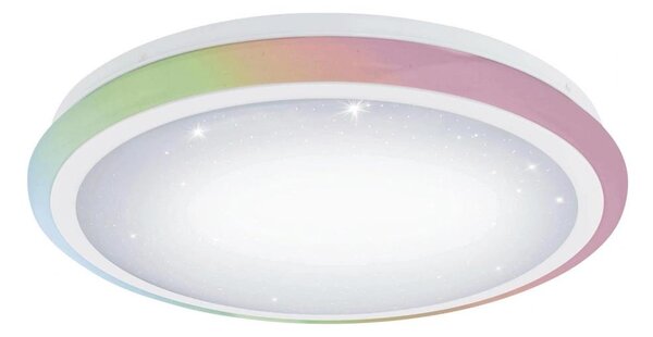 Eglo 79512 - Plafonieră LED RGB reglabilă LIPARI LED/24W/230V + telecomandă