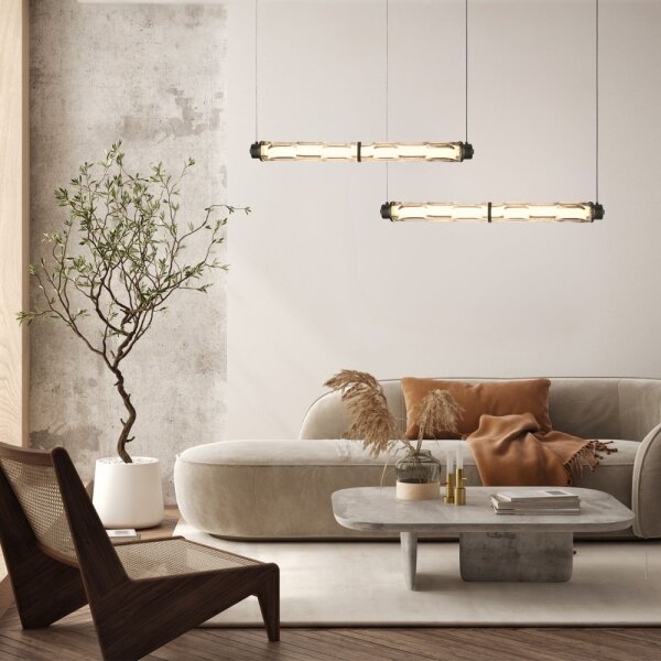 Lampă suspendată cu cablu CORTE LED, 18 W, 230 V, neagră