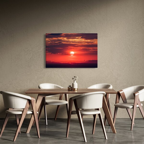 Tablou cu soarele colorat (90x60 cm)