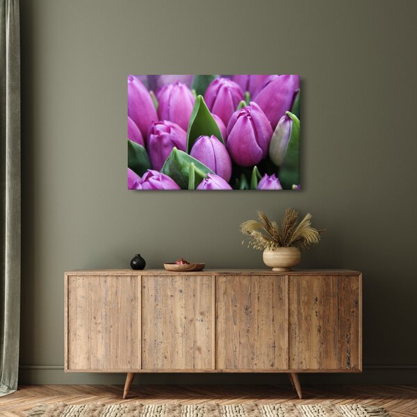 Tablou - florile lalelelor (90x60 cm)
