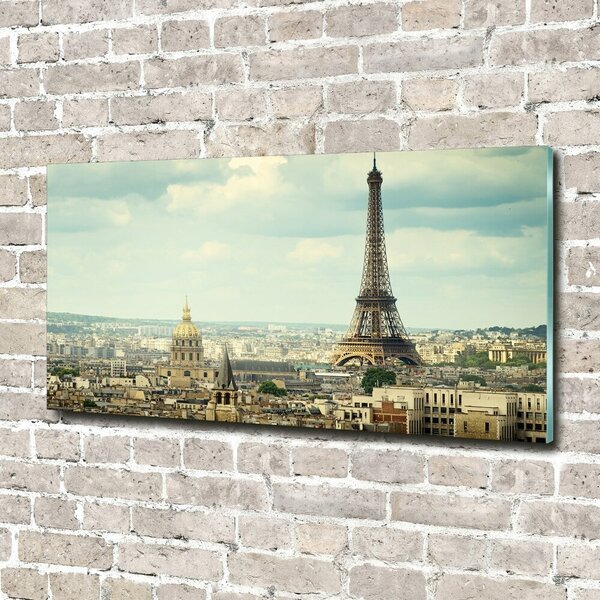 Tablou sticlă Turnul Eiffel din Paris