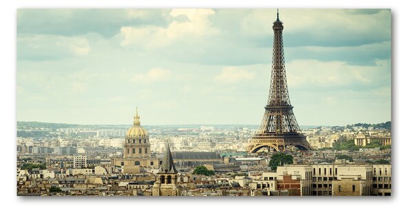 Tablou sticlă Turnul Eiffel din Paris