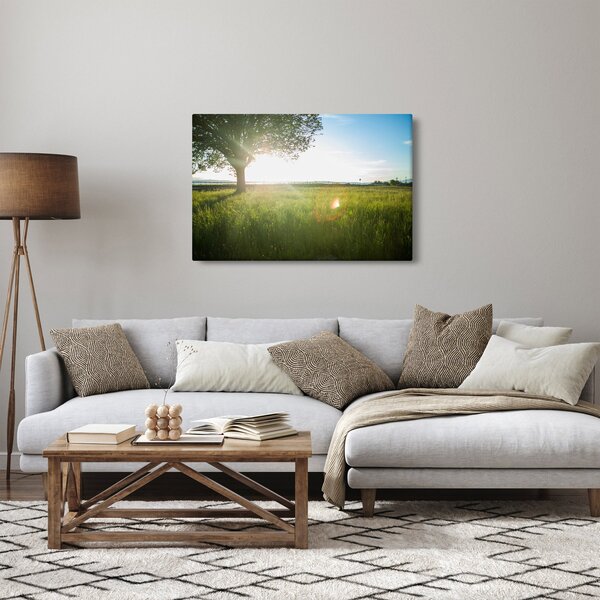 Tablou cu lunca în vară (90x60 cm)