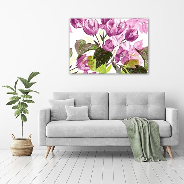 Print pe pânză model floral