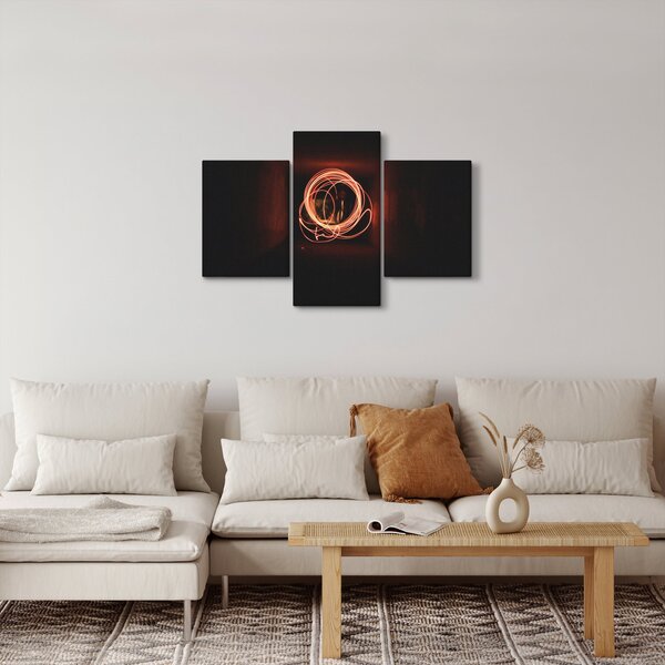 Tablou - linii în tunel (90x60 cm)