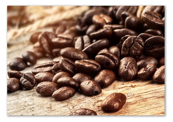 Tablou din Sticlă Boabe de cafea