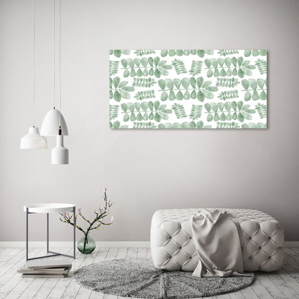 Tablou canvas Frunze verzi