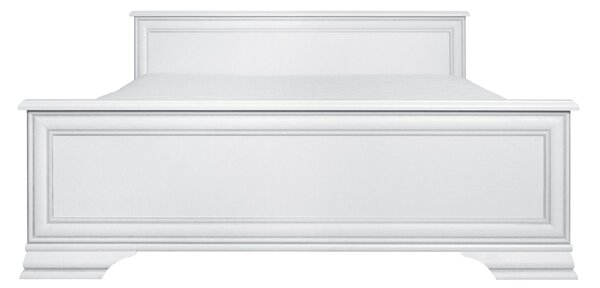 Cadru pat 160 IDENTO, alb, PAL/metal