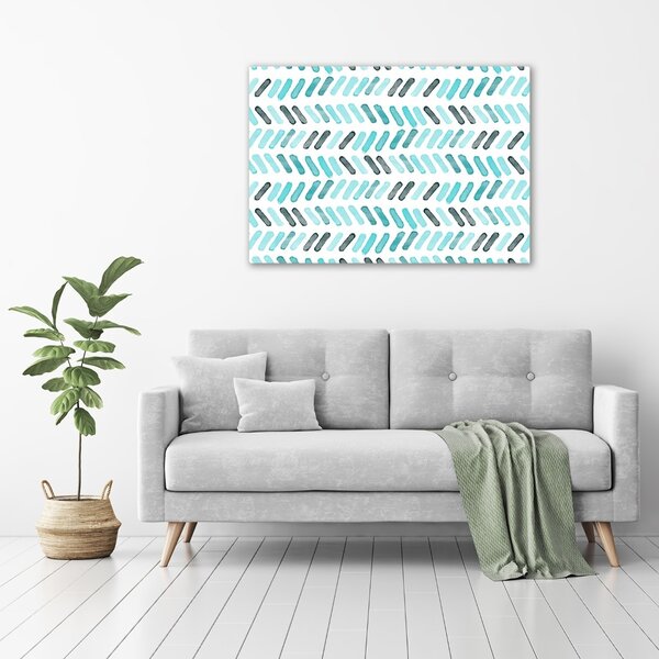 Imprimare tablou canvas spic albastru