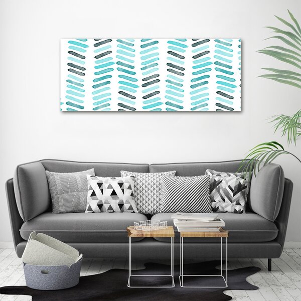 Imprimare tablou canvas spic albastru