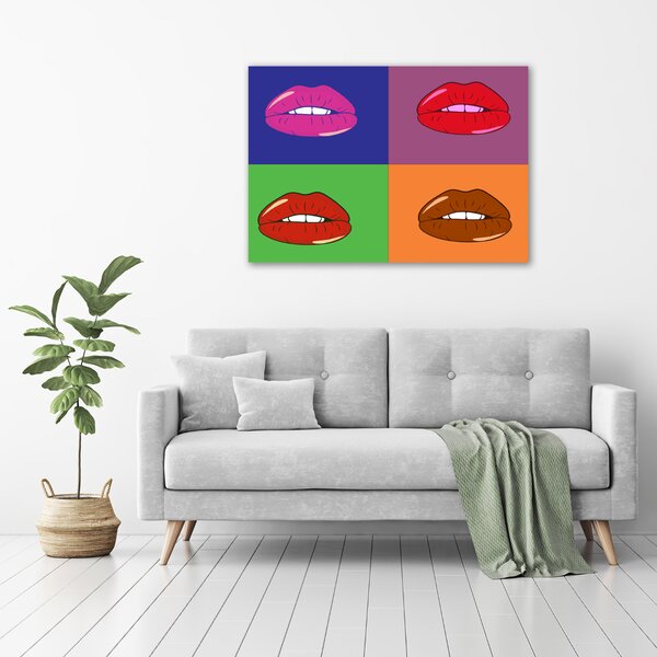 Tablou canvas buzele colorate