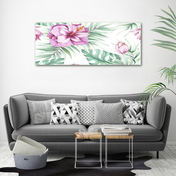Tablou pe pânză canvas flori Hawaii