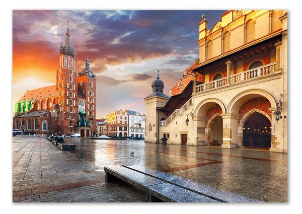 Tablou sticlă Cracovia, Polonia