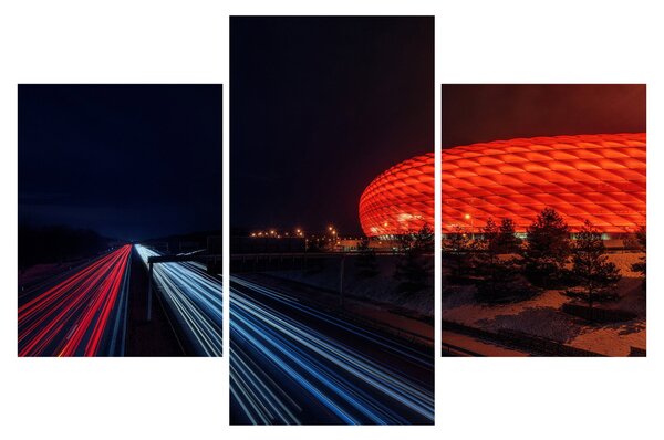 Tabloul cu autostrada (90x60 cm)