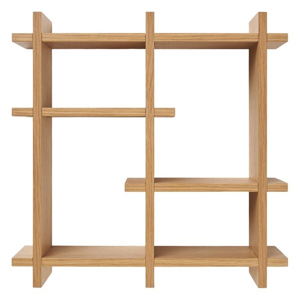 Raft în culoare naturală etajat cu aspect de lemn de stejar 40 cm Olsberg – House Nordic