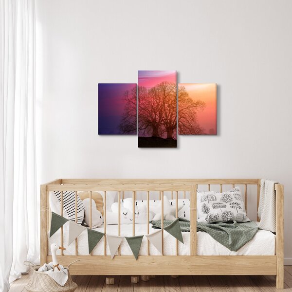 Tabloul pomilor în ceață (90x60 cm)