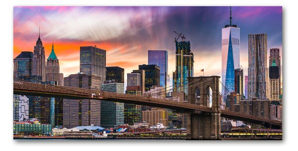 Imagine de sticlă Manhattan New York City