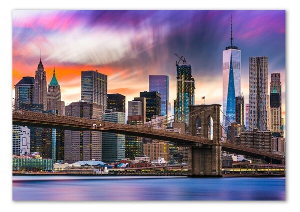 Imagine de sticlă Manhattan New York City
