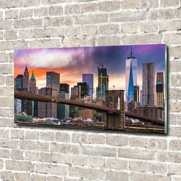 Imagine de sticlă Manhattan New York City