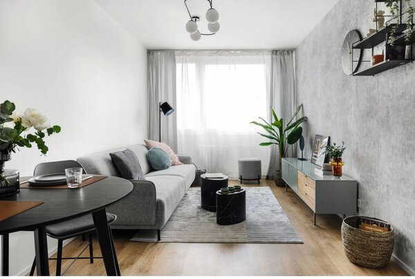 Covor roz/gri 220x160 cm Apollo - Think Rugs