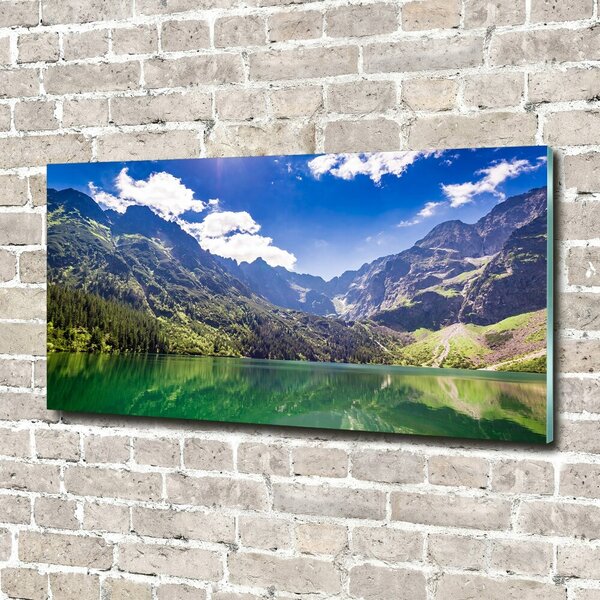 Tablou Printat Pe Sticlă Marine ochi Tatry