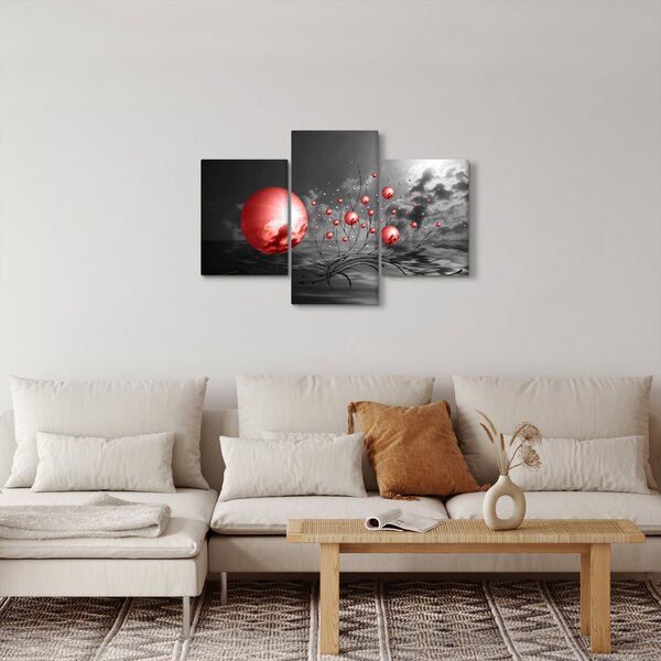 Tabloul bilelor roșii (90x60 cm)