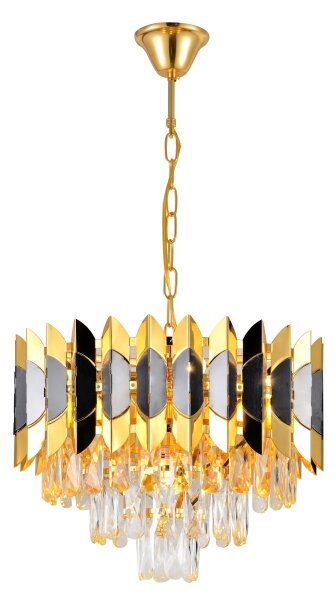 Brilagi - Candelabru CRISTAL cu lanț, 5xE14/40W/230V, diam. 38 cm