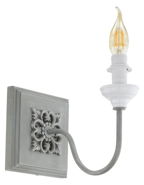 Eglo 33002 - Lampă de perete 1xE14/40W/230V gri
