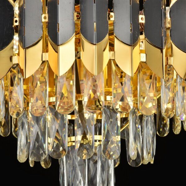 Brilagi - Candelabru CRISTAL cu lanț, 5xE14/40W/230V, diam. 38 cm