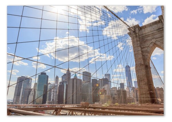 Tablou pe pe sticlă Cele mai multe New York
