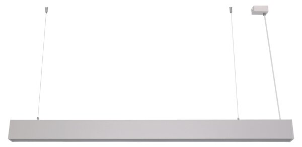Lustră LED suspendată pe cablu, 55W, 230V, 3000/4000/6500K, 120 cm, albă