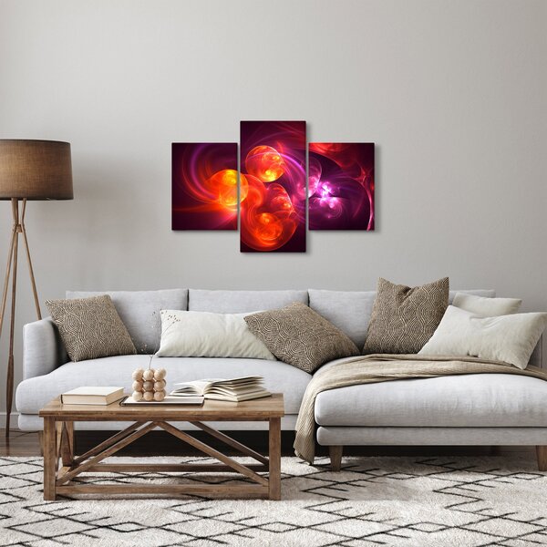 Tabloul cu abstracțiune modernă (90x60 cm)