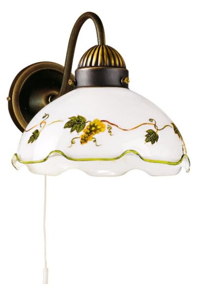 Kolarz 731.61.110 - Aplica de perete NONNA 1xE27/75W/230V vișiniu