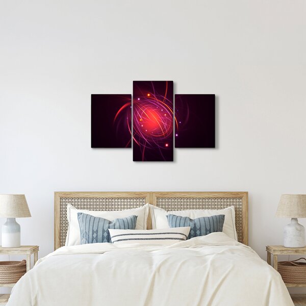 Tabloul modern cu abstacțiune (90x60 cm)