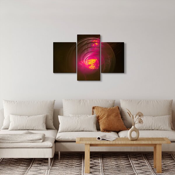 Tablou - abstacție cu spirala (90x60 cm)