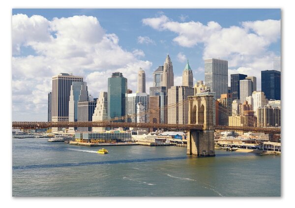 Tablou sticlă Manhattan New York City
