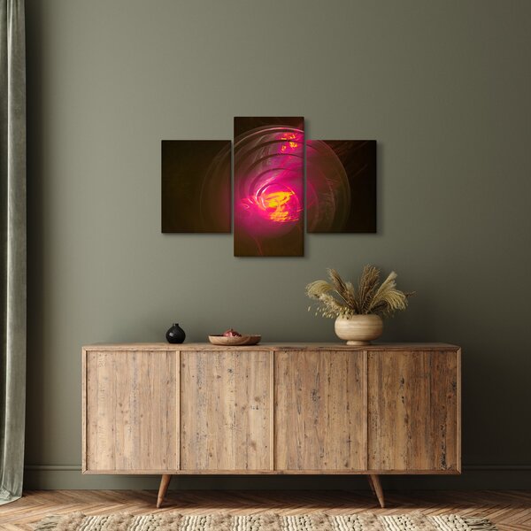 Tablou - abstacție cu spirala (90x60 cm)
