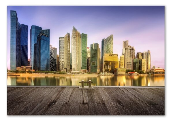 Fotografie imprimată pe sticlă Singapur