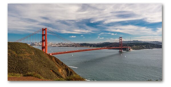 Imagine de sticlă Podul din San Francisco