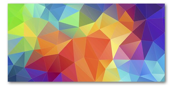 Imagine de sticlă fundal geometrică