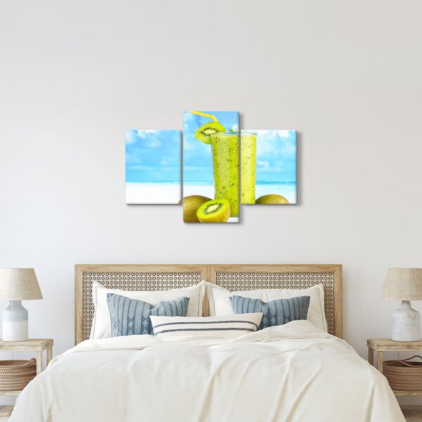 Tablou - smoothie kiwi (90x60 cm)